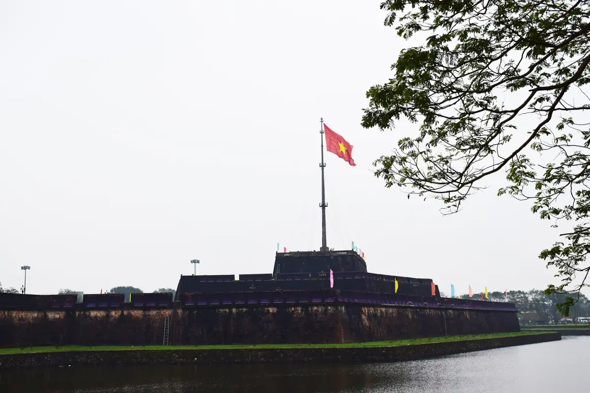 The Flag Tower of the Hue citadel